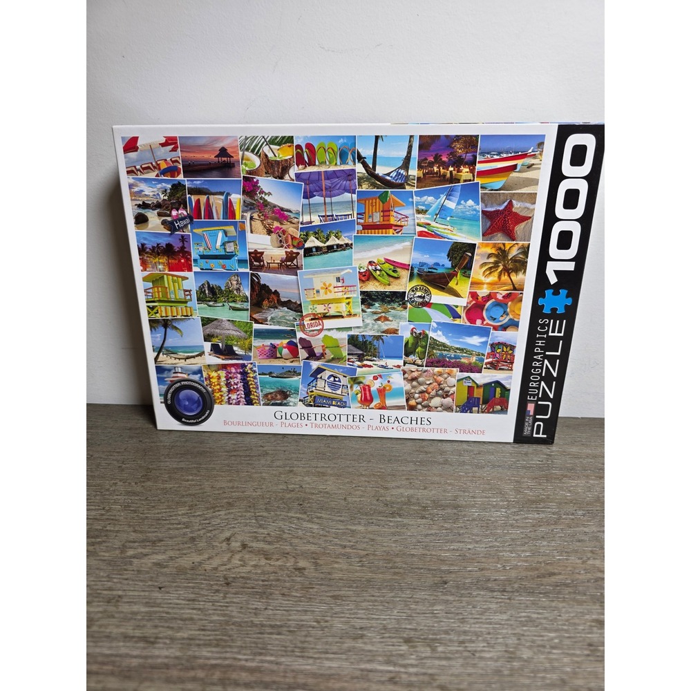 Globetrotters - Beaches - 1000 Piece Jigsaw Puzzle by Eurographics